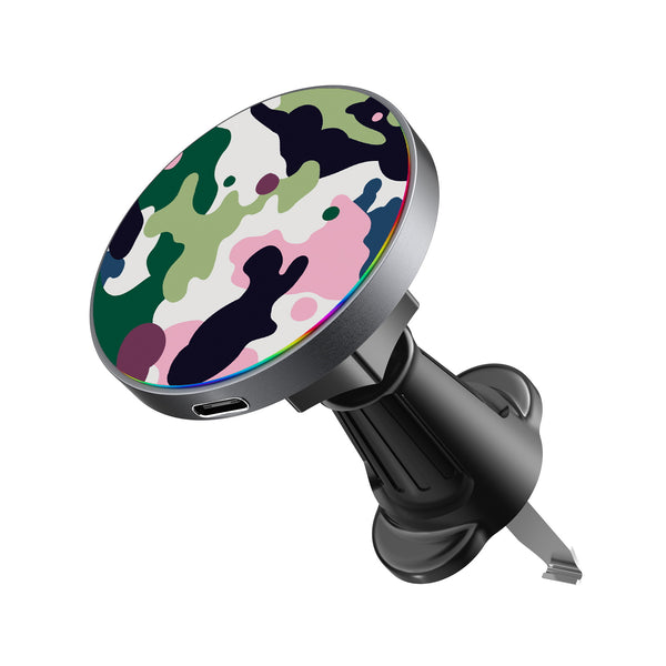 MyBat Design Lab Magnetic Wireless Charging Vent Mount - Black - Multicolor Camouflage - MCGWIRC21BK-121-2.jpg