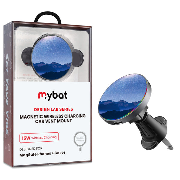 MyBat Design Lab Magnetic Wireless Charging Vent Mount - Black - Celestial Mountains - MCGWIRC21BK-126-1.jpg
