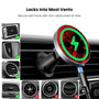 MyBat Design Lab Magnetic Wireless Charging Vent Mount - Black - Albania Flag - MCGWIRC21BK-140-7.jpg