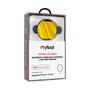 MyBat Design Lab Magnetic Wireless Charging Vent Mount - Black - Belgium Flag