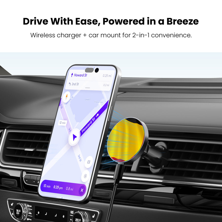 MyBat Design Lab Magnetic Wireless Charging Vent Mount - Black - Belgium Flag - MCGWIRC21BK-142-4.jpg
