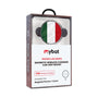 MyBat Design Lab Magnetic Wireless Charging Vent Mount - Black - Hungary Flag