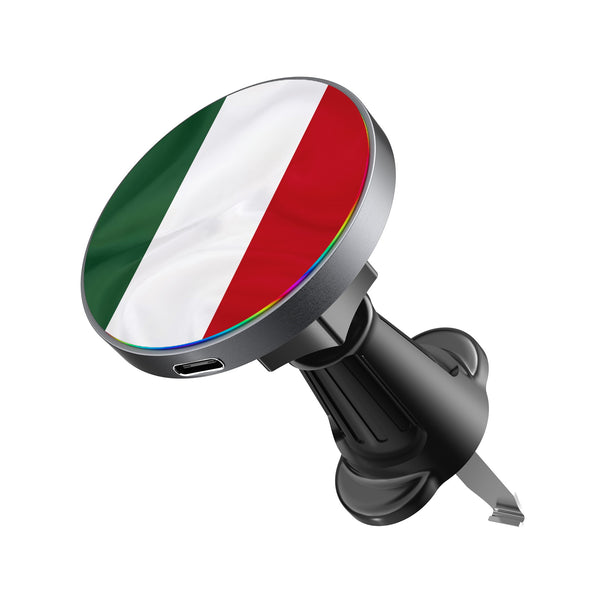 MyBat Design Lab Magnetic Wireless Charging Vent Mount - Black - Hungary Flag - MCGWIRC21BK-149-2.jpg