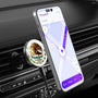 MyBat Design Lab Magnetic Wireless Charging Vent Mount - Black - Bandera de México - MCGWIRC21BK-174-3.jpg