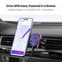 MyBat Design Lab Magnetic Wireless Charging Vent Mount - Black - Flying Bats - MCGWIRC21BK-220-4.jpg
