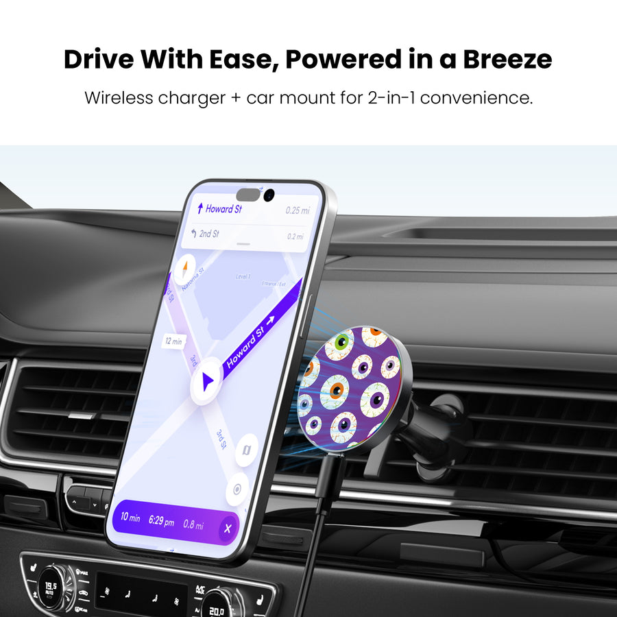 MyBat Design Lab Magnetic Wireless Charging Vent Mount - Black - Frightful Eyes - MCGWIRC21BK-225-4.jpg