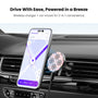 MyBat Design Lab Magnetic Wireless Charging Vent Mount - Black - Pink Spider Web - MCGWIRC21BK-227-4.jpg