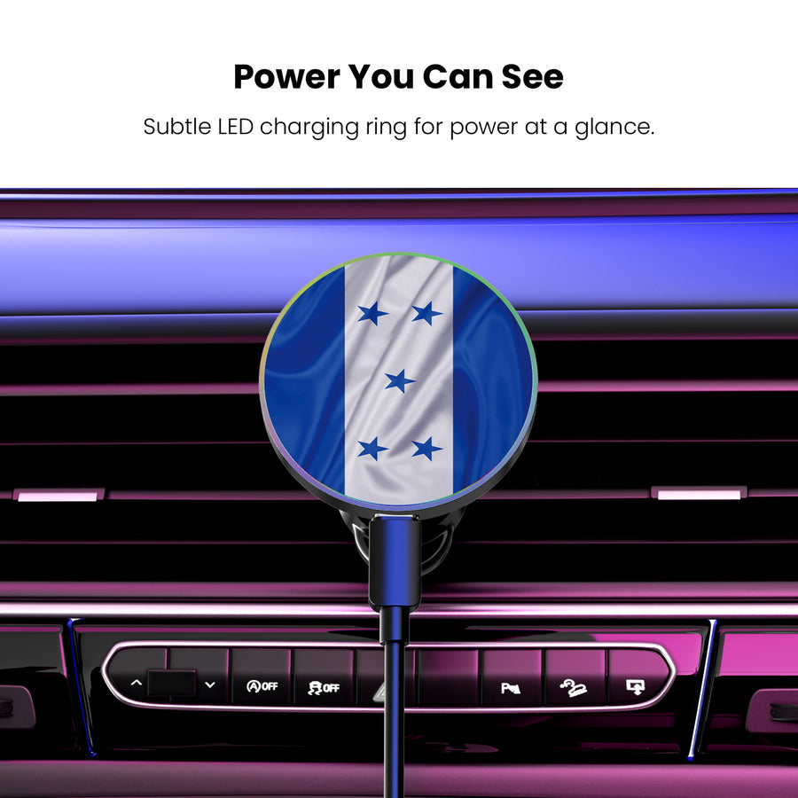 MyBat Design Lab Magnetic Wireless Charging Vent Mount - Black - Honduras Flag - MCGWIRC21BK-259-8.jpg