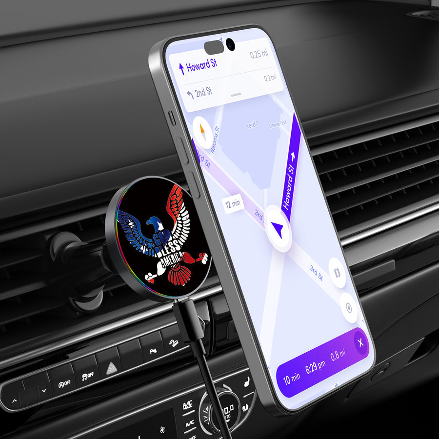 MyBat Design Lab Magnetic Wireless Charging Vent Mount - Black - God Bless America - MCGWIRC21BK-261-3.jpg