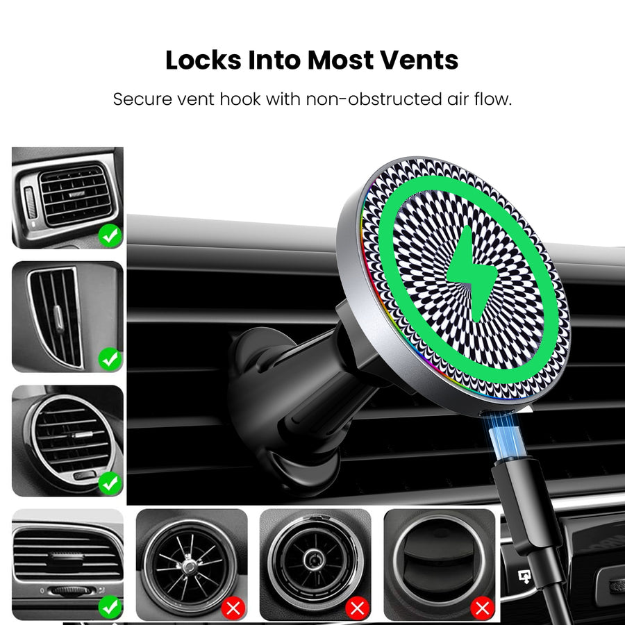 MyBat Design Lab Magnetic Wireless Charging Vent Mount - Black - Dizzy Circle - MCGWIRC21BK-265-7.jpg