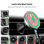 MyBat Design Lab Magnetic Wireless Charging Vent Mount - Black - Pink Snowflakes - MCGWIRC21BK-282-7.jpg