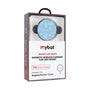 MyBat Design Lab Magnetic Wireless Charging Vent Mount - Black - Blue Snowflakes