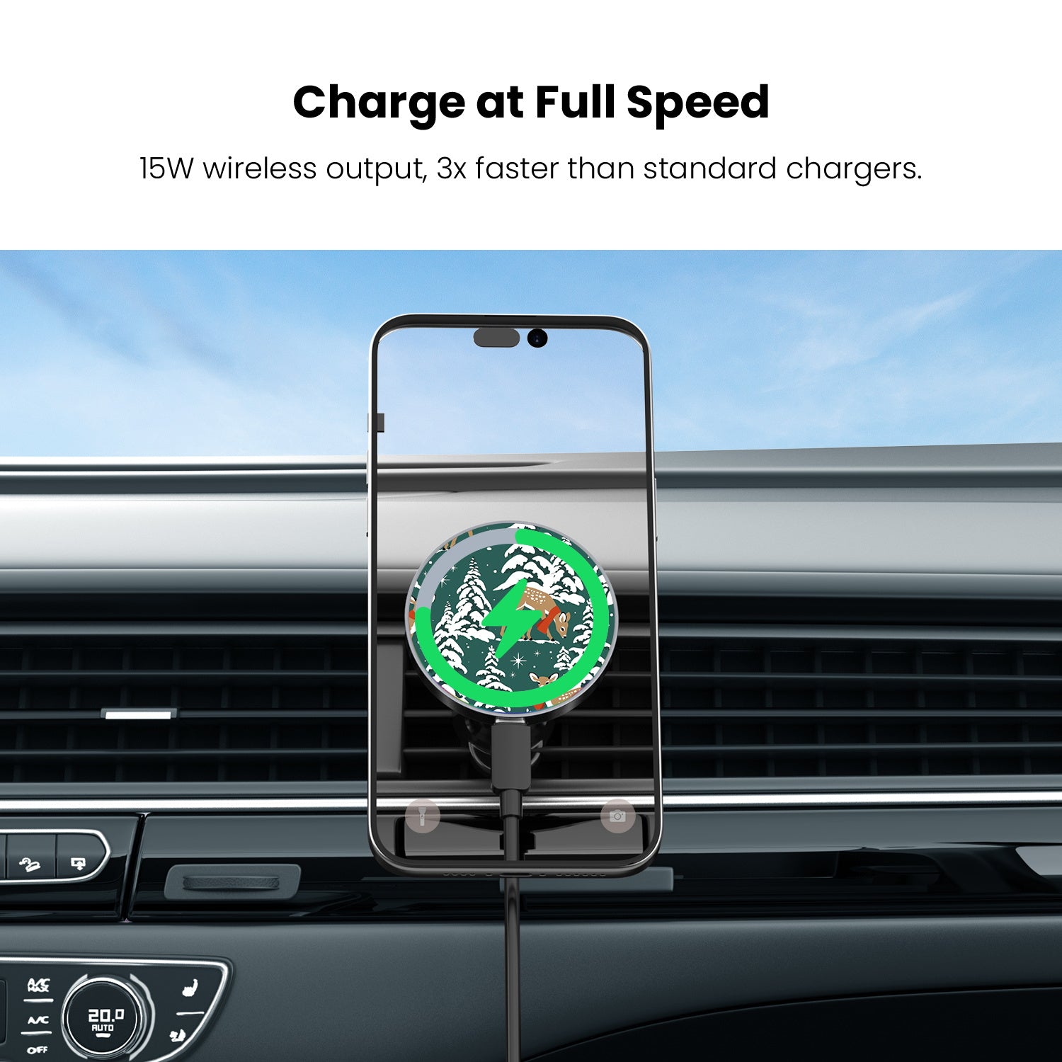 MyBat Design Lab Magnetic Wireless Charging Vent Mount - Black - Pine & Prancer - MCGWIRC21BK-287-5.jpg