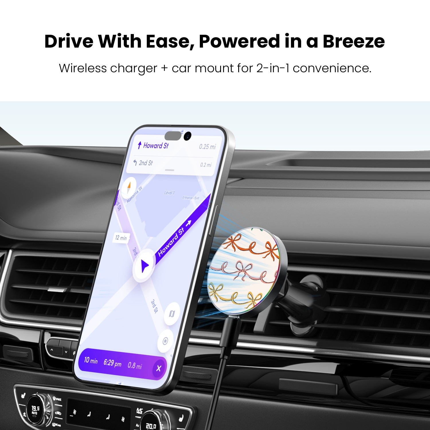 MyBat Design Lab Magnetic Wireless Charging Vent Mount - Black - Gift Wrap - MCGWIRC21BK-289-4.jpg