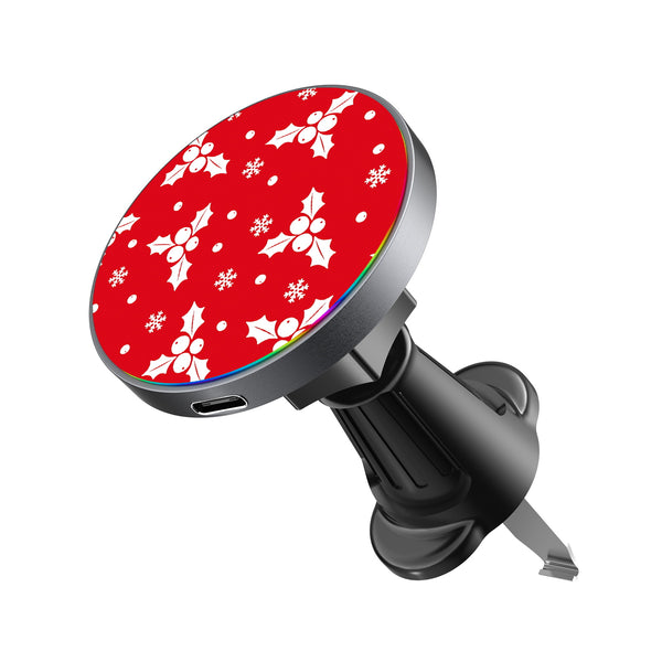 MyBat Design Lab Magnetic Wireless Charging Vent Mount - Black - Merry Mistletoe - MCGWIRC21BK-290-2.jpg