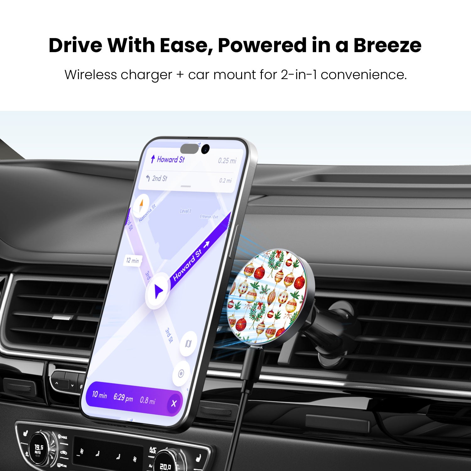 MyBat Design Lab Magnetic Wireless Charging Vent Mount - Black - Ornaments - MCGWIRC21BK-296-4.jpg