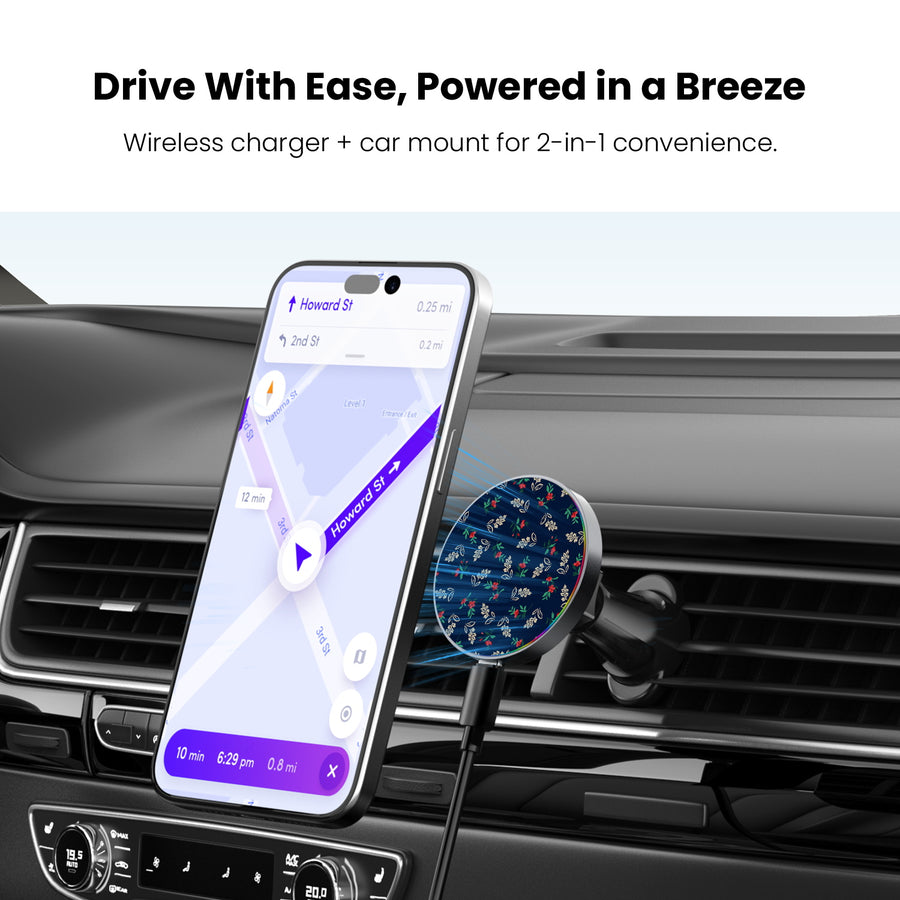 MyBat Design Lab Magnetic Wireless Charging Vent Mount - Black - Mistletoe - MCGWIRC21BK-300-4.jpg