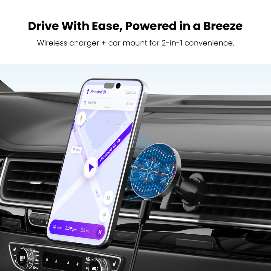MyBat Design Lab Magnetic Wireless Charging Vent Mount - Black - Nordic Holiday Knit - MCGWIRC21BK-302-4.jpg