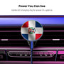 MyBat Design Lab Magnetic Wireless Charging Vent Mount - Black - Dominican Republic Flag - MCGWIRC21BK-307-8.jpg