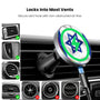 MyBat Design Lab Magnetic Wireless Charging Vent Mount - Black - Israel Flag - MCGWIRC21BK-308-7.jpg