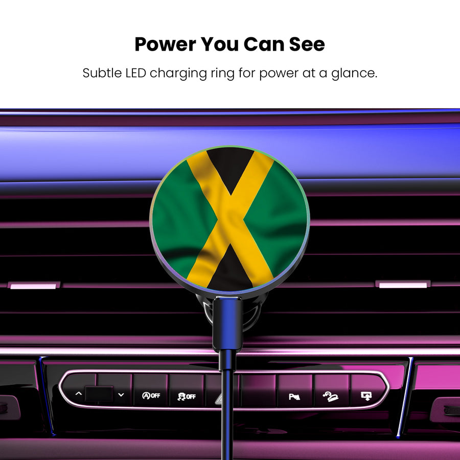 MyBat Design Lab Magnetic Wireless Charging Vent Mount - Black - Jamaica Flag - MCGWIRC21BK-310-8.jpg