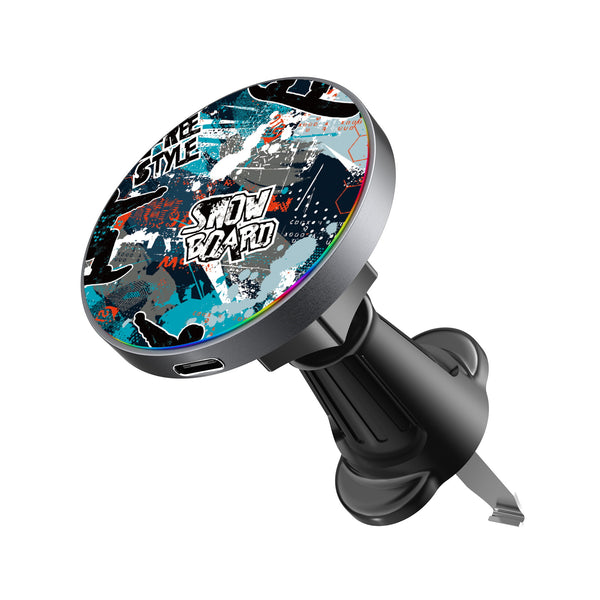 MyBat Design Lab Magnetic Wireless Charging Vent Mount - Black - Shredding Freestyle - MCGWIRC21BK-326-2.jpg