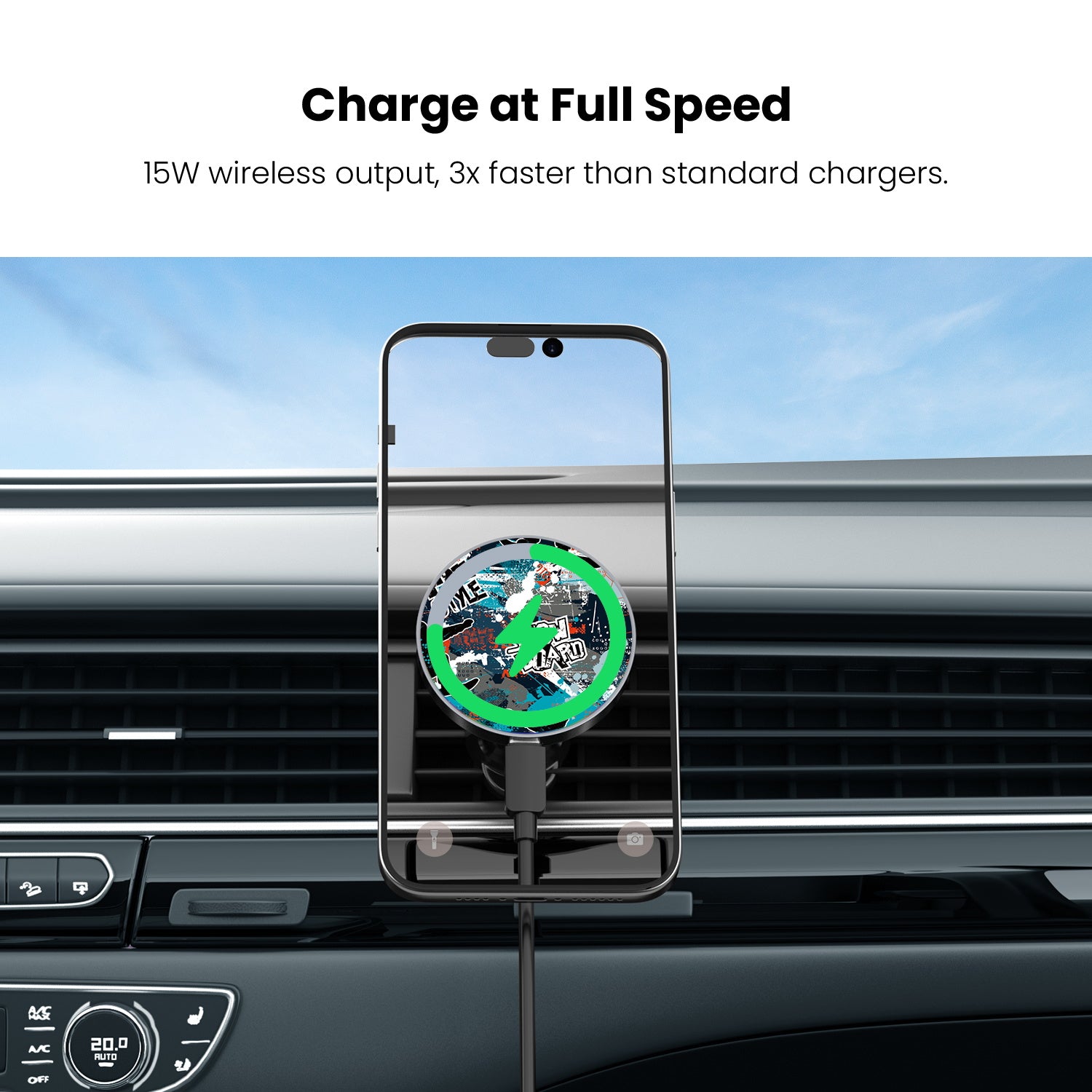 MyBat Design Lab Magnetic Wireless Charging Vent Mount - Black - Shredding Freestyle - MCGWIRC21BK-326-5.jpg