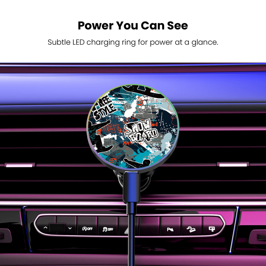 MyBat Design Lab Magnetic Wireless Charging Vent Mount - Black - Shredding Freestyle - MCGWIRC21BK-326-8.jpg