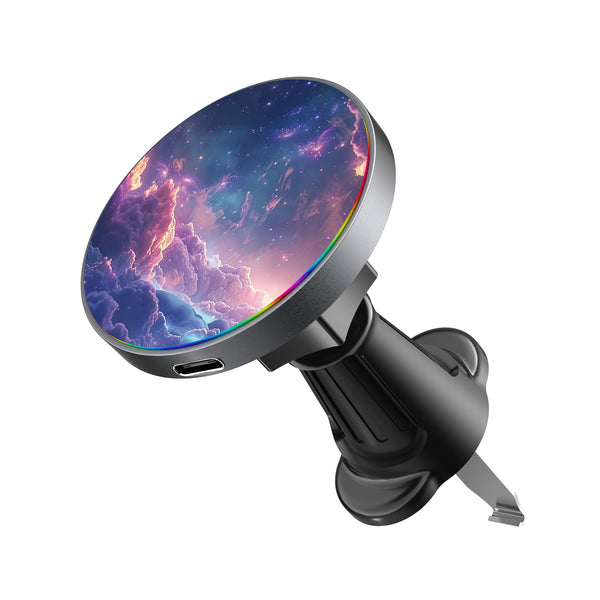 MyBat Design Lab Magnetic Wireless Charging Vent Mount - Black - Galaxy Clouds - MCGWIRC21BK-345-2.jpg