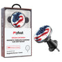 MyBat Design Lab Magnetic Wireless Charging Vent Mount - Black - Patriotic Flag Painiting - MCGWIRC21BK-346-1.jpg