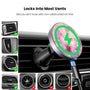 MyBat Design Lab Magnetic Wireless Charging Vent Mount - Black - Pink Butterflies - MCGWIRC21BK-361-7.jpg