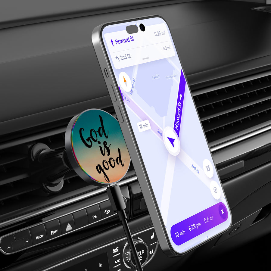 MyBat Design Lab Magnetic Wireless Charging Vent Mount - Black - God is Good - MCGWIRC21BK-364-3.jpg