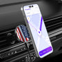 MyBat Design Lab Magnetic Wireless Charging Vent Mount - Black - Waving USA FLag - MCGWIRC21BK-367-3.jpg