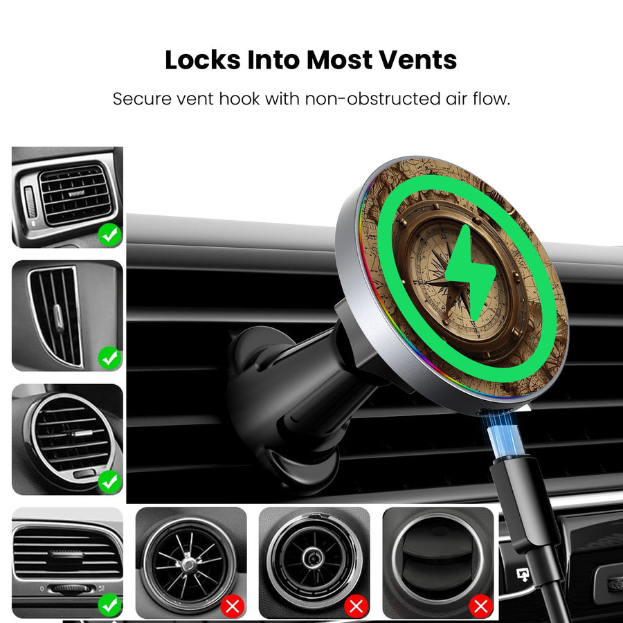 MyBat Design Lab Magnetic Wireless Charging Vent Mount - Black - Compass - MCGWIRC21BK-378-7.jpg