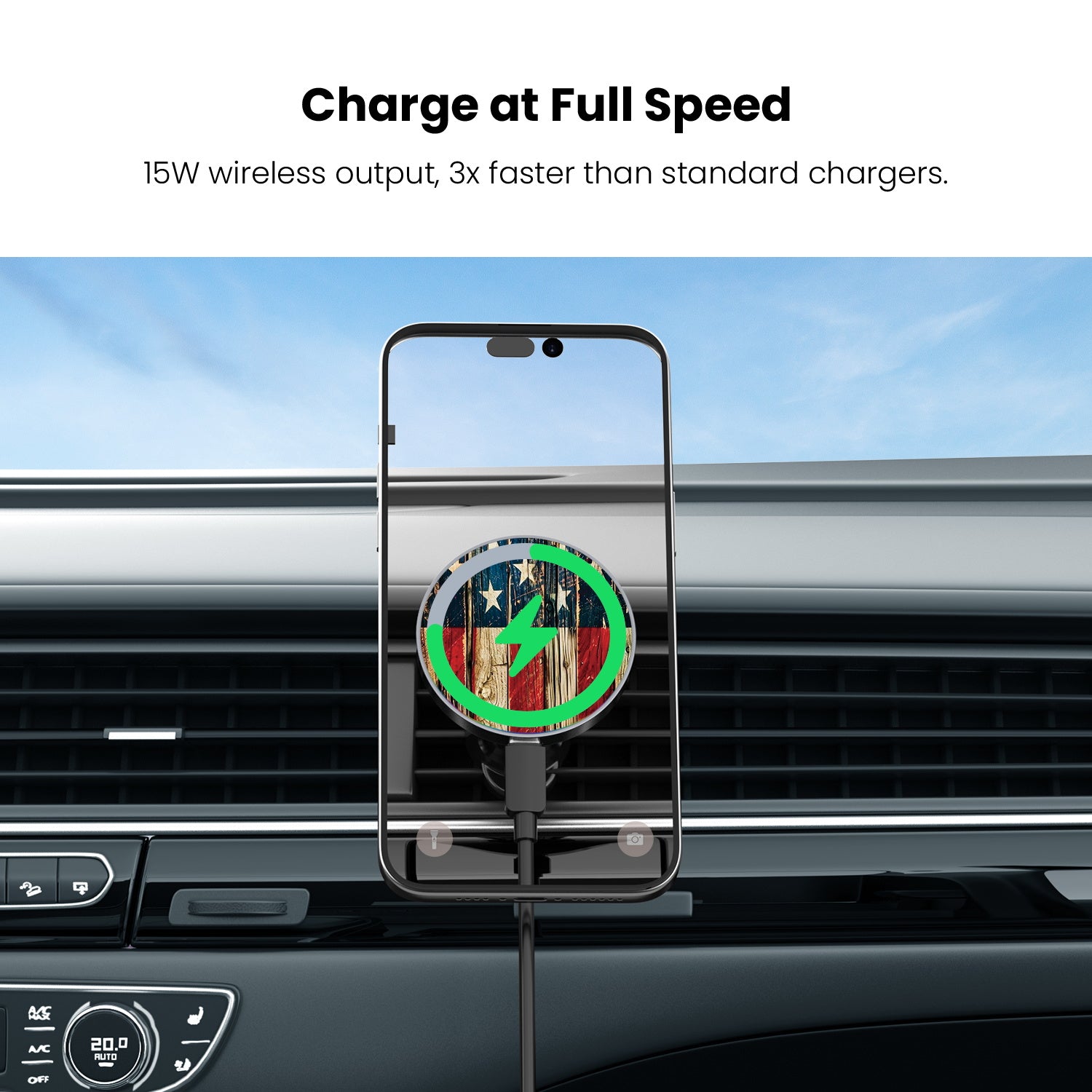 MyBat Design Lab Magnetic Wireless Charging Vent Mount - Black - US Painted Flag - MCGWIRC21BK-381-5.jpg
