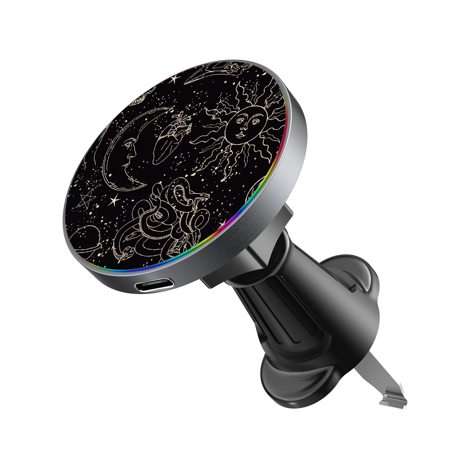 MyBat Design Lab Magnetic Wireless Charging Vent Mount - Black - Mystic Elements - MCGWIRC21BK-412-2.jpg
