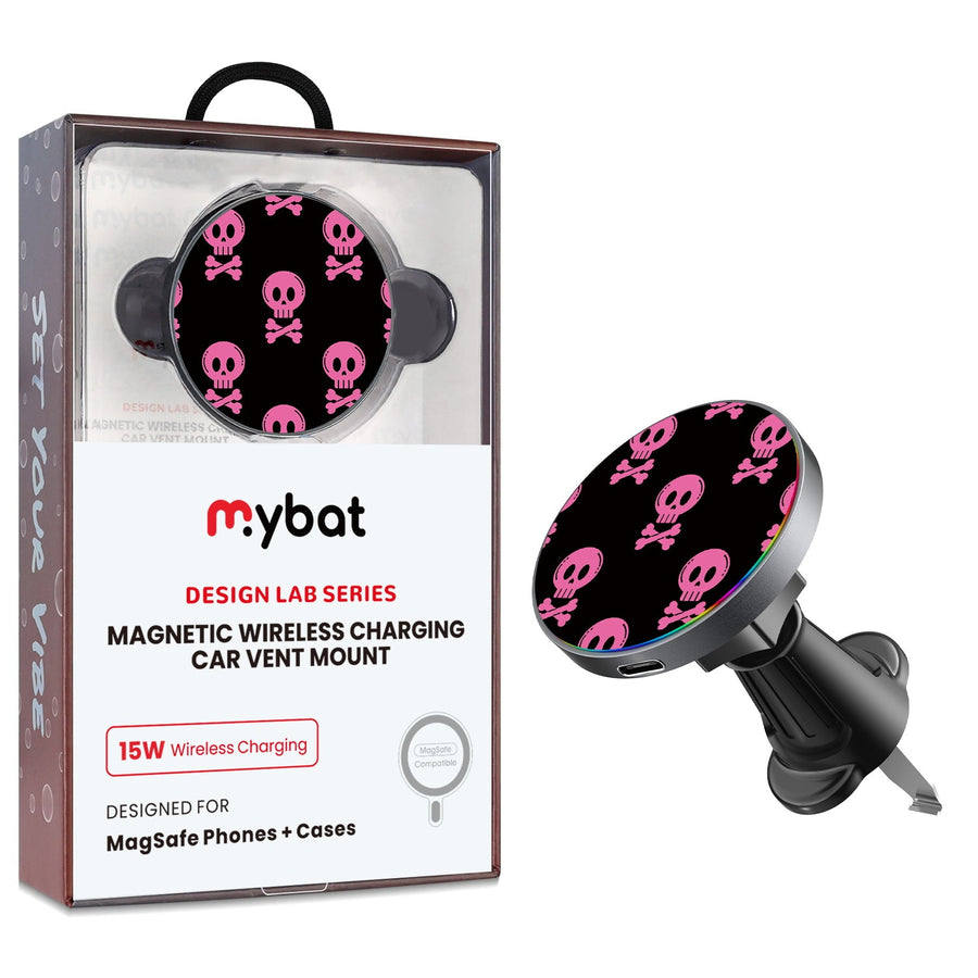 MyBat Design Lab Magnetic Wireless Charging Vent Mount - Black - Pretty Poison