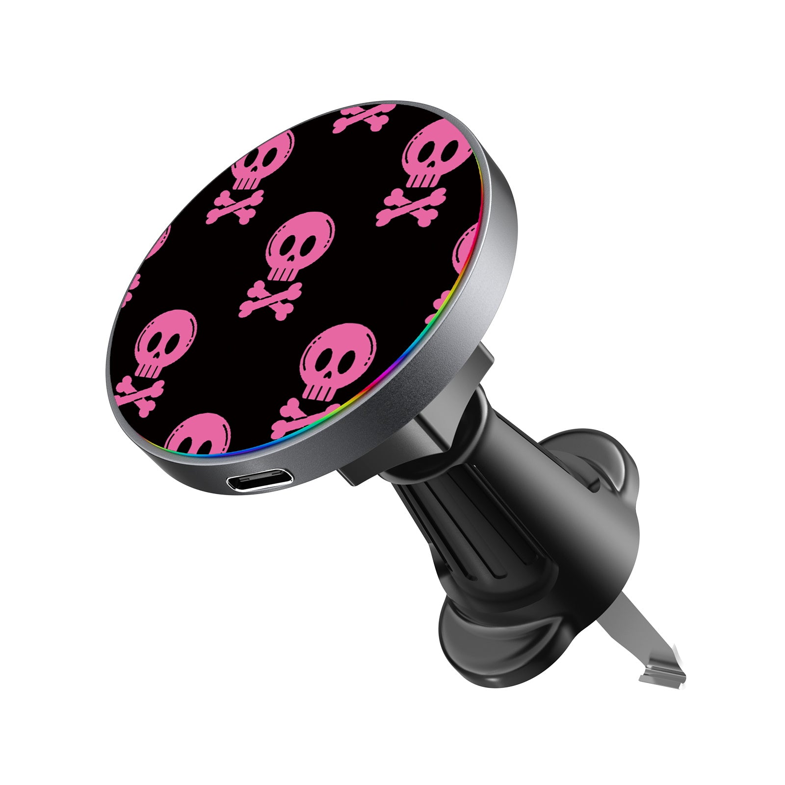 MyBat Design Lab Magnetic Wireless Charging Vent Mount - Black - Pretty Poison - MCGWIRC21BK-416-2.jpg