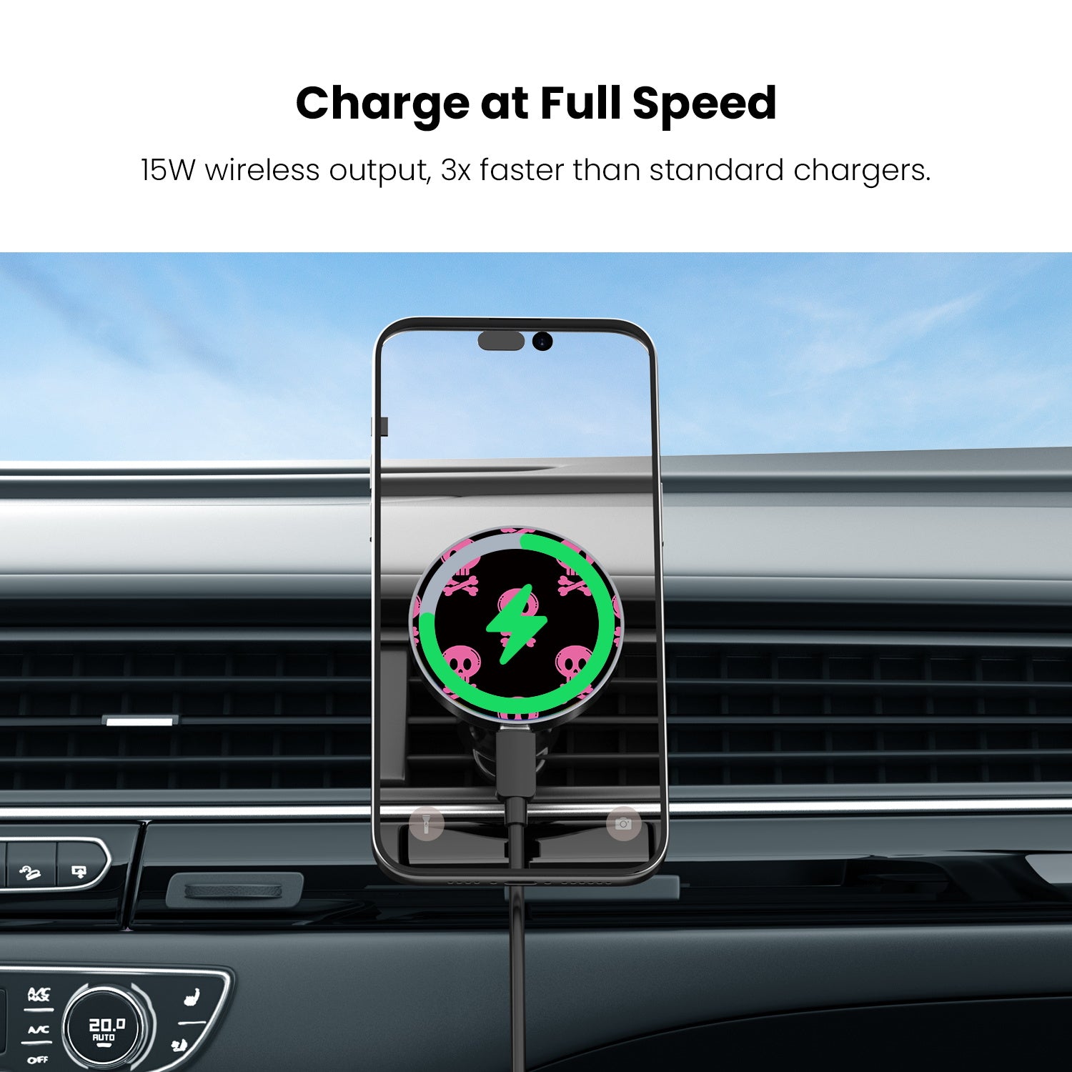 MyBat Design Lab Magnetic Wireless Charging Vent Mount - Black - Pretty Poison - MCGWIRC21BK-416-5.jpg