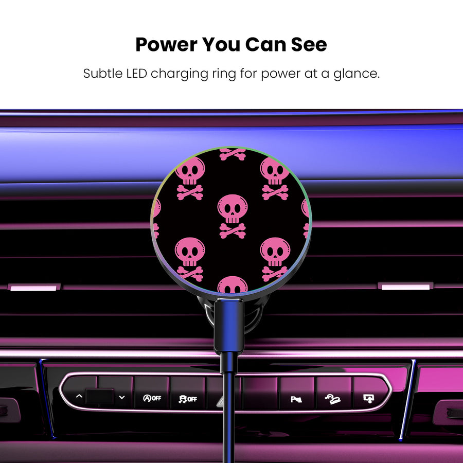 MyBat Design Lab Magnetic Wireless Charging Vent Mount - Black - Pretty Poison - MCGWIRC21BK-416-8.jpg