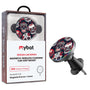 MyBat Design Lab Magnetic Wireless Charging Vent Mount - Black - Sugar Rose Skulls