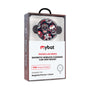MyBat Design Lab Magnetic Wireless Charging Vent Mount - Black - Sugar Rose Skulls - MCGWIRC21BK-418-10.jpg