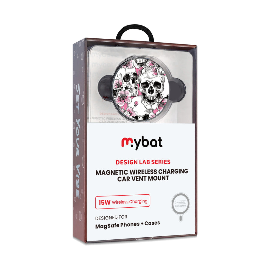 MyBat Design Lab Magnetic Wireless Charging Vent Mount - Black - Death Blooms - MCGWIRC21BK-419-10.jpg