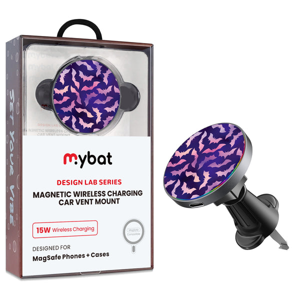 MyBat Design Lab Magnetic Wireless Charging Vent Mount - Black - Twilight Bats - MCGWIRC21BK-422-1.jpg