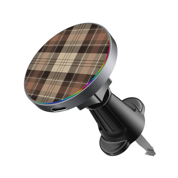 MyBat Design Lab Magnetic Wireless Charging Vent Mount - Black - Mocha Flannel - MCGWIRC21BK-431-2.jpg