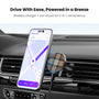 MyBat Design Lab Magnetic Wireless Charging Vent Mount - Black - Mocha Flannel - MCGWIRC21BK-431-4.jpg