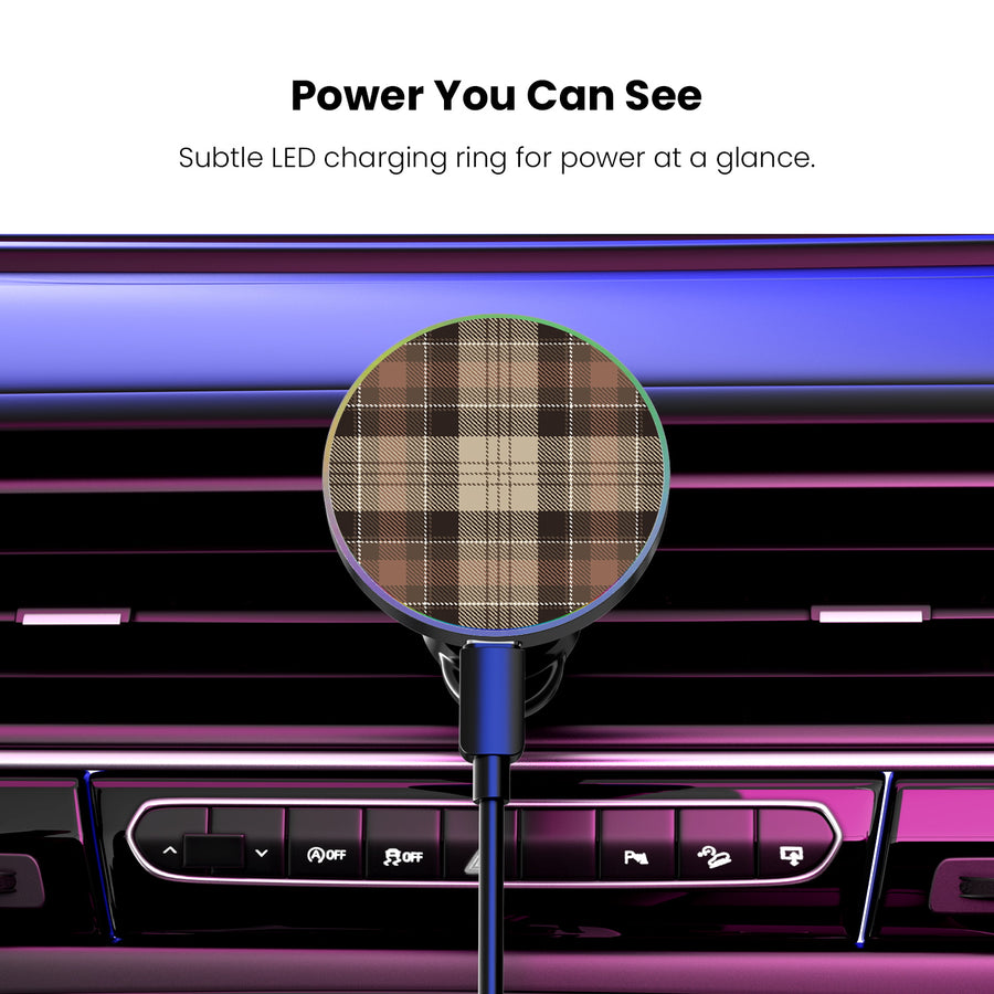 MyBat Design Lab Magnetic Wireless Charging Vent Mount - Black - Mocha Flannel - MCGWIRC21BK-431-8.jpg