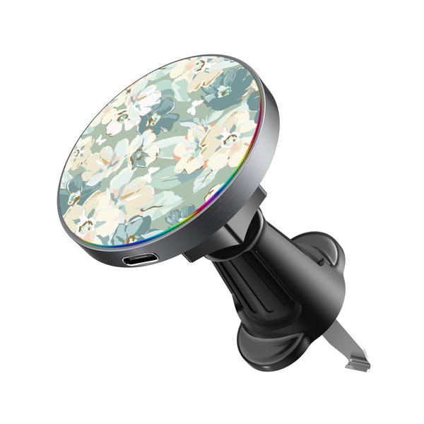 MyBat Design Lab Magnetic Wireless Charging Vent Mount - Black - Vintage Garden - MCGWIRC21BK-432-2.jpg
