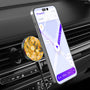 MyBat Design Lab Magnetic Wireless Charging Vent Mount - Black - Floral Stitch - MCGWIRC21BK-439-3.jpg
