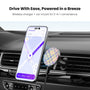 MyBat Design Lab Magnetic Wireless Charging Vent Mount - Black - Wavy Plaid - MCGWIRC21BK-442-4.jpg